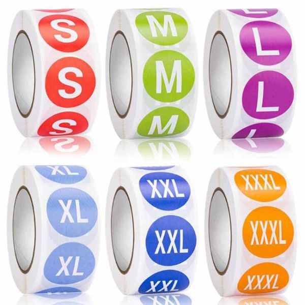 craft tools 500pcs round shape label stickers xs/s/m/l /xl seal clothing woven tags garment clothes t shirt dress cloth fabric tag
craft tools 500pcs round shape label stickers xs/s/m/l /xl seal clothing woven tags garment clothes t shirt dress cloth fabric tag