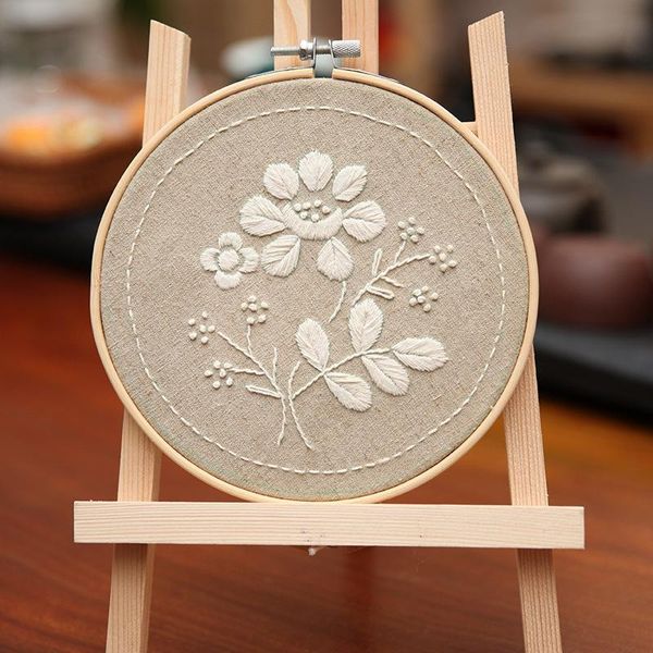other arts and crafts curcya vintage beige floral embroidery kit diy for beginner with round bamboo hoop flowers needlework tools sewing cra
other arts and crafts curcya vintage beige floral embroidery kit diy for beginner with round bamboo hoop flowers needlework tools sewing cra