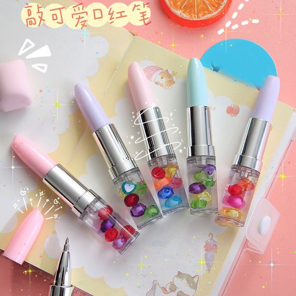 pen creative lipstick modeling neutral cute fairy writing signature student examination water net red flow sand
pen creative lipstick modeling neutral cute fairy writing signature student examination water net red flow sand