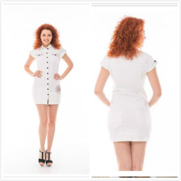 casual dresses spanish single print sleeveless slim embroidery denim white dress, Black;gray
casual dresses spanish single print sleeveless slim embroidery denim white dress, Black;gray