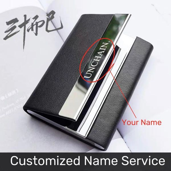 card holders flip cover stainless steel portable business cases, customized name service, can hold about 16 cards. gift, Brown;gray
card holders flip cover stainless steel portable business cases, customized name service, can hold about 16 cards. gift, Brown;gray