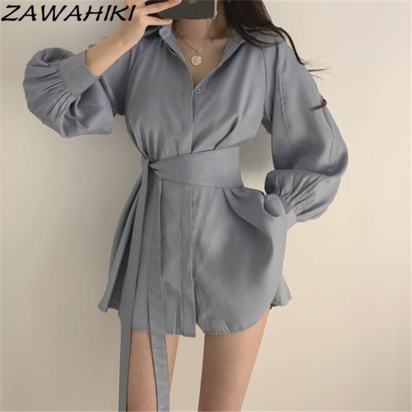 women's tracksuits zawahiki set solid chic french lantern sleeve turn down collar long shirt women all-match wide-leg shorts two-piece, Gray
women's tracksuits zawahiki set solid chic french lantern sleeve turn down collar long shirt women all-match wide-leg shorts two-piece, Gray
