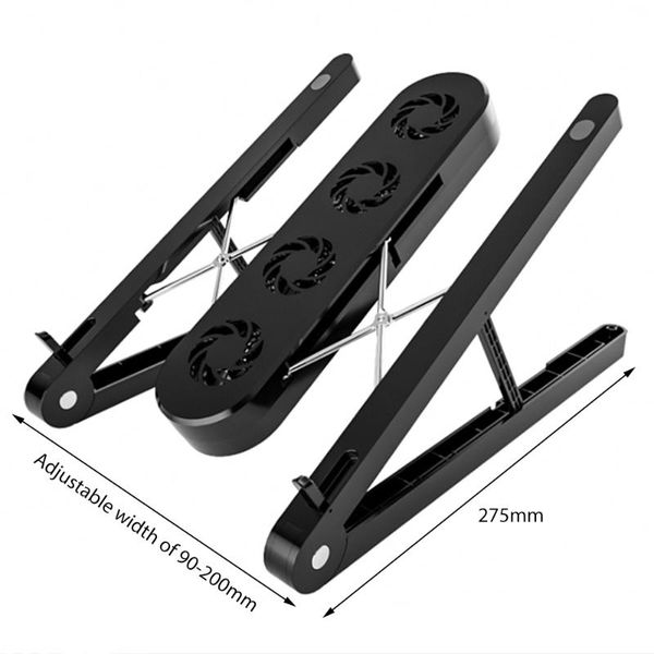 lapcooling pads stand pad riser for support base with 4 fans folding adjustable holder
lapcooling pads stand pad riser for support base with 4 fans folding adjustable holder