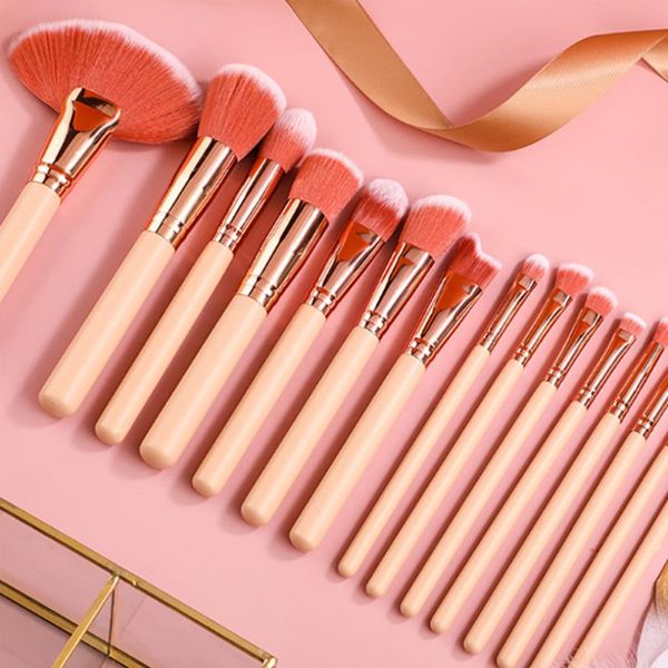makeup brushes 15 pcs brush sets professional cosmetics eyebrow powder foundation shadows make up tools
makeup brushes 15 pcs brush sets professional cosmetics eyebrow powder foundation shadows make up tools