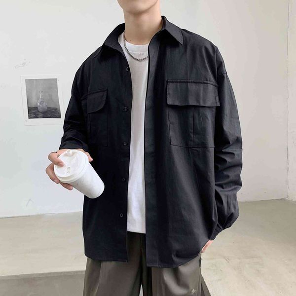 men's casual shirts ebaihui trend outerwear for long-sleeved korean version loose-fitting students smart versatile xj17 6guy, White;black
men's casual shirts ebaihui trend outerwear for long-sleeved korean version loose-fitting students smart versatile xj17 6guy, White;black