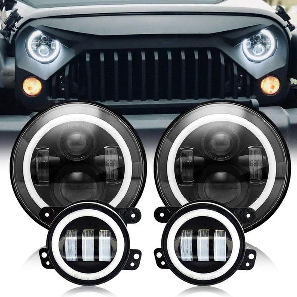 working light 7inch led headlights kit with amber halo ring angel eyes turn signal drl+4 inch fog lights for offroad wrangler suv 4x4 12v
working light 7inch led headlights kit with amber halo ring angel eyes turn signal drl+4 inch fog lights for offroad wrangler suv 4x4 12v