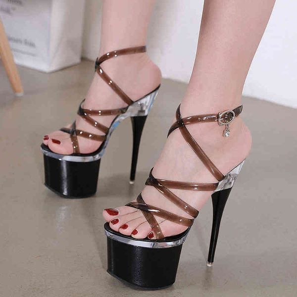 dress shoes fairy women sandals steel tube dancing striptease female model high-heeled 17.5cm transparent wedding a0hk, Black
dress shoes fairy women sandals steel tube dancing striptease female model high-heeled 17.5cm transparent wedding a0hk, Black