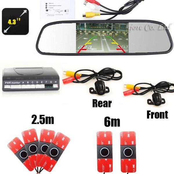 car rear view cameras& parking sensors original 16.5mm dual core video sensor system with 4.3 inch monitor 6 1 camera front
car rear view cameras& parking sensors original 16.5mm dual core video sensor system with 4.3 inch monitor 6 1 camera front