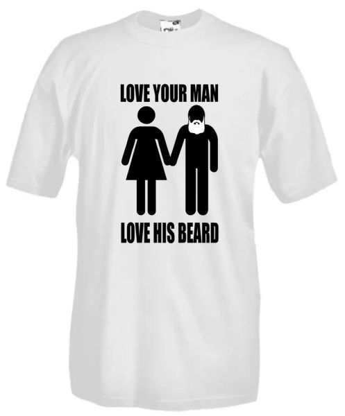 j924 mesh love your man and his beard t-shirt beard style sanvalentino gift, White;black
j924 mesh love your man and his beard t-shirt beard style sanvalentino gift, White;black