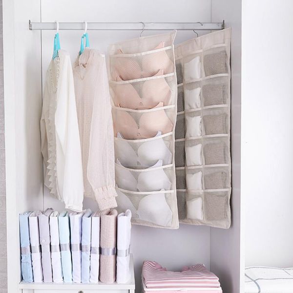 storage boxes & bins 2021 multifunction folding clothing bag clear hanging organizer underwear hanger for wardrobe bra socks rack
storage boxes & bins 2021 multifunction folding clothing bag clear hanging organizer underwear hanger for wardrobe bra socks rack