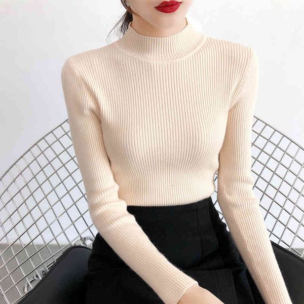 women's sweaters est autumn winter women knitted ribbed pullover long sleeve turtleneck slim jumper soft warm pull femme wcob, White;black
women's sweaters est autumn winter women knitted ribbed pullover long sleeve turtleneck slim jumper soft warm pull femme wcob, White;black