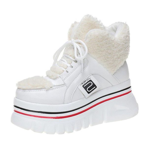 boots winter women keep warm fur plush ankle snow platform wedges high heel shoes fashion chunky tenis walking sneakers booties, Black
boots winter women keep warm fur plush ankle snow platform wedges high heel shoes fashion chunky tenis walking sneakers booties, Black