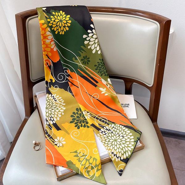 scarves design printed women luxury silk skinny scarf 2021 lady neck hairband foulard neckerchief accessories bandana, Blue;gray
scarves design printed women luxury silk skinny scarf 2021 lady neck hairband foulard neckerchief accessories bandana, Blue;gray