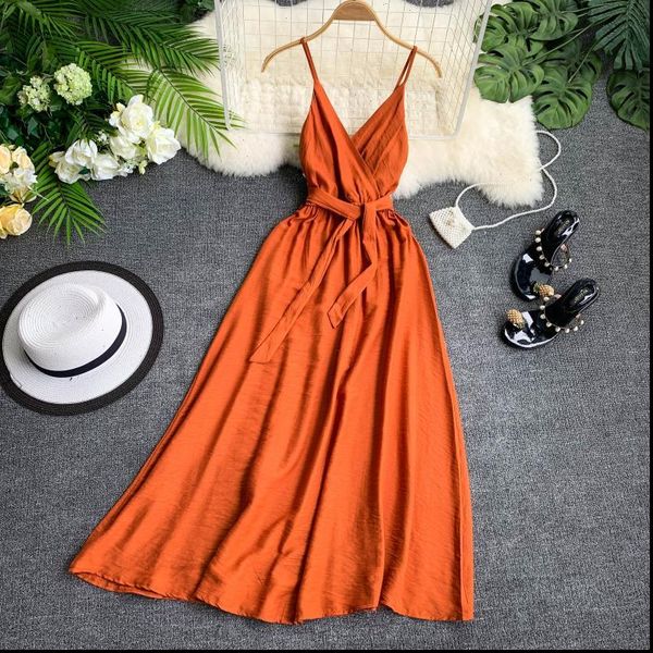 summer v neck women dresses sashes red white black sleeveless spaghetti strap beach vestido, Black;gray
summer v neck women dresses sashes red white black sleeveless spaghetti strap beach vestido, Black;gray