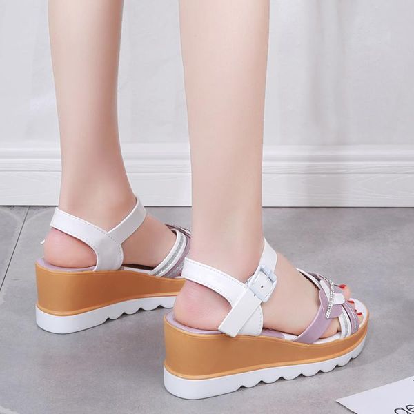 high-heeled sandals female wedges 2021 summer student fashion wild net red super fire ins tide fairy wind, Black
high-heeled sandals female wedges 2021 summer student fashion wild net red super fire ins tide fairy wind, Black