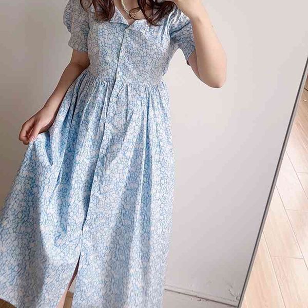 temperament square collar print dress woman summer puff sleeve dresses for women sweet slim waist button vestido de mujer 210514, Black;gray
temperament square collar print dress woman summer puff sleeve dresses for women sweet slim waist button vestido de mujer 210514, Black;gray