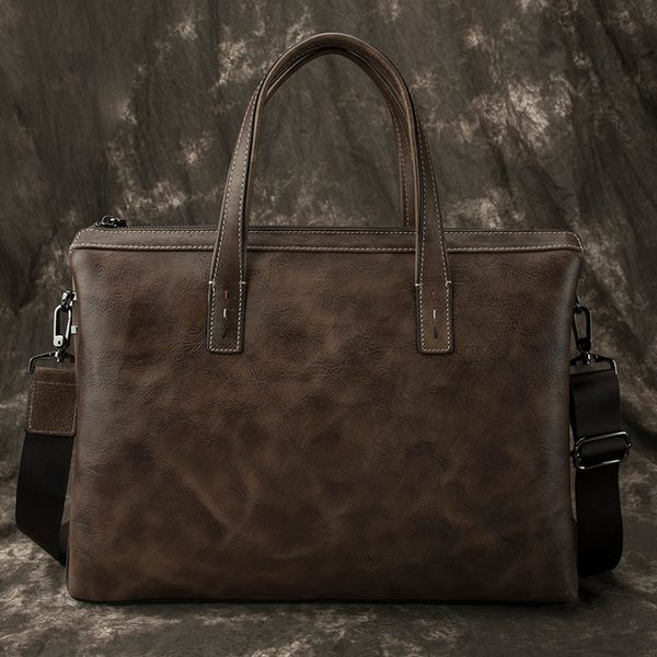 bag men's busins men's hand leather briefcase leisure one shoulder msenger computer
bag men's busins men's hand leather briefcase leisure one shoulder msenger computer
