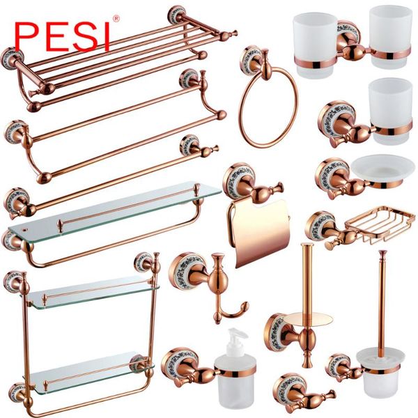 bath accessory set brass bathroom hardware robe hook towel rail rack bar shelf paper holder toothbrush accessories,rose gold.
bath accessory set brass bathroom hardware robe hook towel rail rack bar shelf paper holder toothbrush accessories,rose gold.