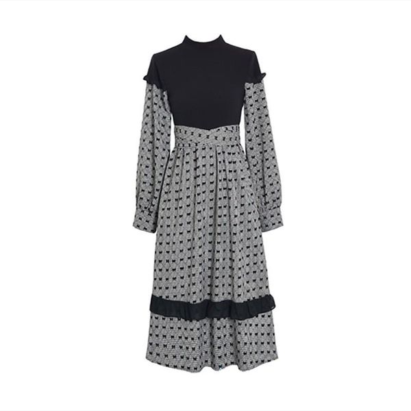 casual dresses elegant splicing ukraine trendy pastel vestido festa style black party dress women knitted sweater long sleeve robe pull, Black;gray
casual dresses elegant splicing ukraine trendy pastel vestido festa style black party dress women knitted sweater long sleeve robe pull, Black;gray