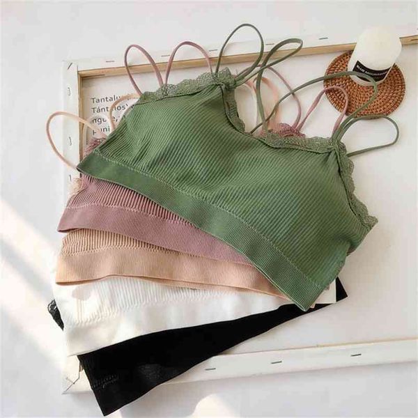 crop women vest chest padded tank for wearing fitness underwear lace bralette ladies pink white 210507
crop women vest chest padded tank for wearing fitness underwear lace bralette ladies pink white 210507