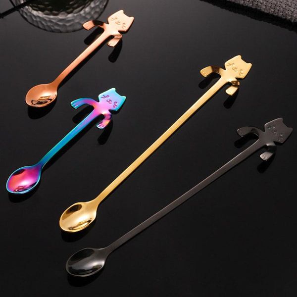 spoons 11.5cm mini size stainless steel teaspoon coffee spoon cat shape kitchen tool
spoons 11.5cm mini size stainless steel teaspoon coffee spoon cat shape kitchen tool