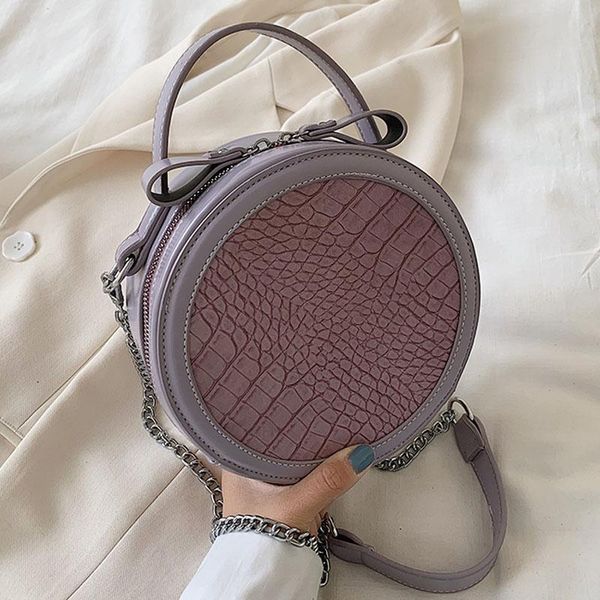 round shape handbag crocodile pattern crossbody bag lady leather shoulder bags women's luxury chain messenger cross body
round shape handbag crocodile pattern crossbody bag lady leather shoulder bags women's luxury chain messenger cross body