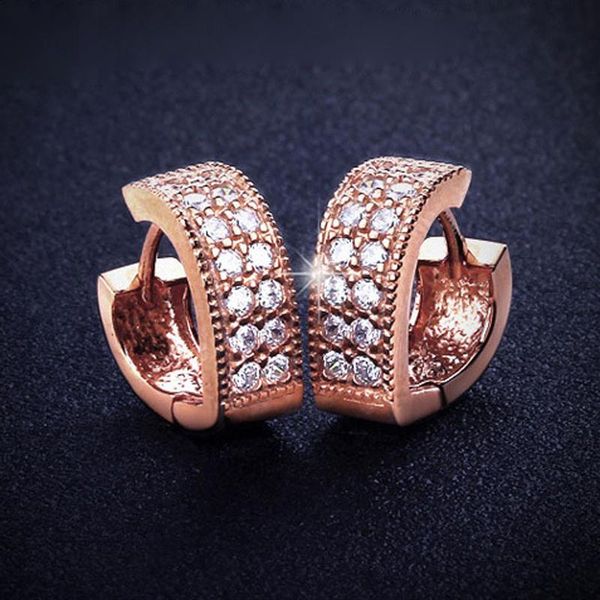 hoop & huggie kofsac exquisite double row zircon heart earrings for women 925 sterling silver jewelry earring lady wedding accessories, Golden;silver
hoop & huggie kofsac exquisite double row zircon heart earrings for women 925 sterling silver jewelry earring lady wedding accessories, Golden;silver