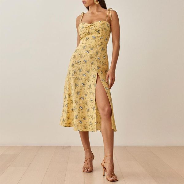 casual dresses vacation beach for women 2021 sweetheart neck tie bow sleeveless spaghetti strap side slit summer floral midi dress, Black;gray
casual dresses vacation beach for women 2021 sweetheart neck tie bow sleeveless spaghetti strap side slit summer floral midi dress, Black;gray