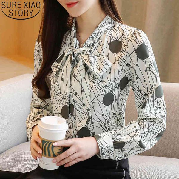 autumn women blouses polka dot chiffon shirts fashion bow office lady long sleeve cardigan casual blusas 10786 210417, White
autumn women blouses polka dot chiffon shirts fashion bow office lady long sleeve cardigan casual blusas 10786 210417, White