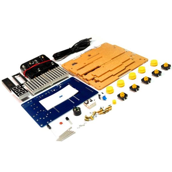 portable game players diy kit pcb electronic soldering training support retro tetris/snake/plane/racing games with acrylic case
portable game players diy kit pcb electronic soldering training support retro tetris/snake/plane/racing games with acrylic case