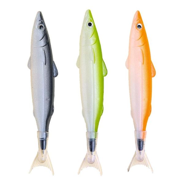 ballpoint pens dxab novelty fish pen creative rollerball simulation model black green orange ink for school fishing enthusiast, Blue;orange
ballpoint pens dxab novelty fish pen creative rollerball simulation model black green orange ink for school fishing enthusiast, Blue;orange