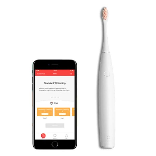 oclean se sonic electric toothbrush white intelligent rechargeable app control - 1