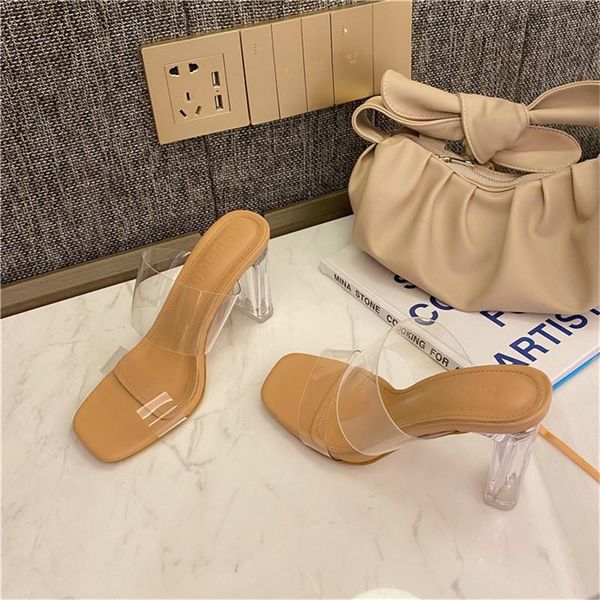 fashion clear heels slippers women sandals female spring summer shoes woman transparent high jelly square ladies, Black
fashion clear heels slippers women sandals female spring summer shoes woman transparent high jelly square ladies, Black