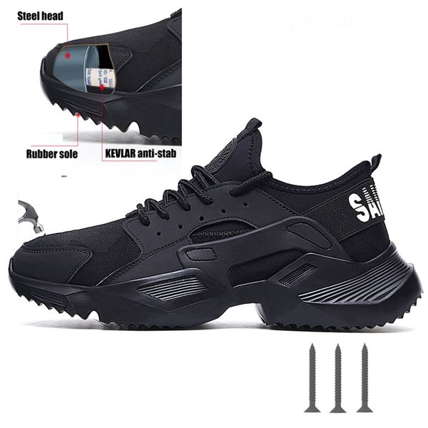 work safety bootpuncture-proof boots breathable wear-resistant work shoes with steel toe for men sneakers black 211023
work safety bootpuncture-proof boots breathable wear-resistant work shoes with steel toe for men sneakers black 211023