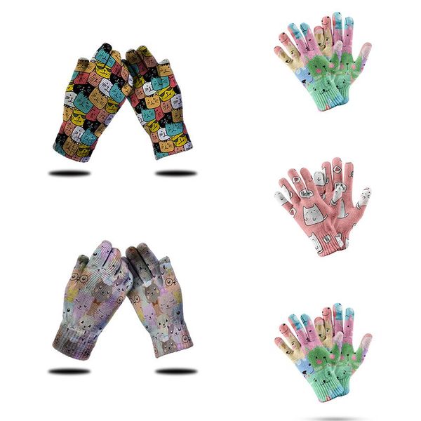five fingers gloves style touch screen knitted ladies mini animal cute cartoon mittens four seasons sports leisure men' riding, Blue;gray
five fingers gloves style touch screen knitted ladies mini animal cute cartoon mittens four seasons sports leisure men' riding, Blue;gray