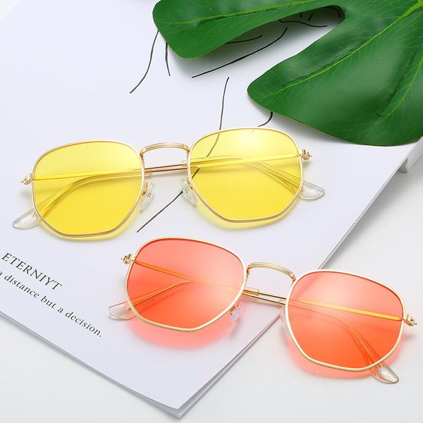 sunglasses retro big square women vintage brand metal color sun glasses for female fashion designer, White;black
sunglasses retro big square women vintage brand metal color sun glasses for female fashion designer, White;black