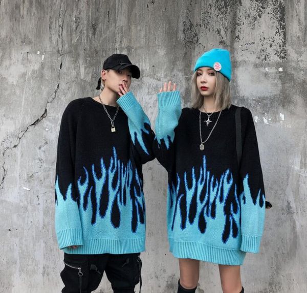 women's sweaters loose korean in knit or crochet calls hip hop man and woman streetwear neck sweater, White;black
women's sweaters loose korean in knit or crochet calls hip hop man and woman streetwear neck sweater, White;black