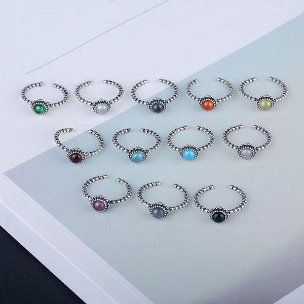 wedding rings vintage ring 925 silver plated jewelry with colorful stone open finger ornaments for women party gifts wholesale, Slivery;golden
wedding rings vintage ring 925 silver plated jewelry with colorful stone open finger ornaments for women party gifts wholesale, Slivery;golden