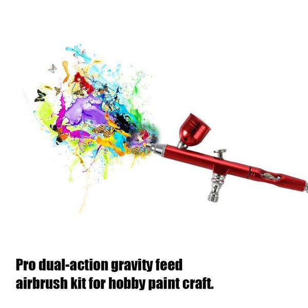 professional spray guns airbrush tool action gravity feed gun cake decorating brushes for nail manicure with wrench straw
professional spray guns airbrush tool action gravity feed gun cake decorating brushes for nail manicure with wrench straw