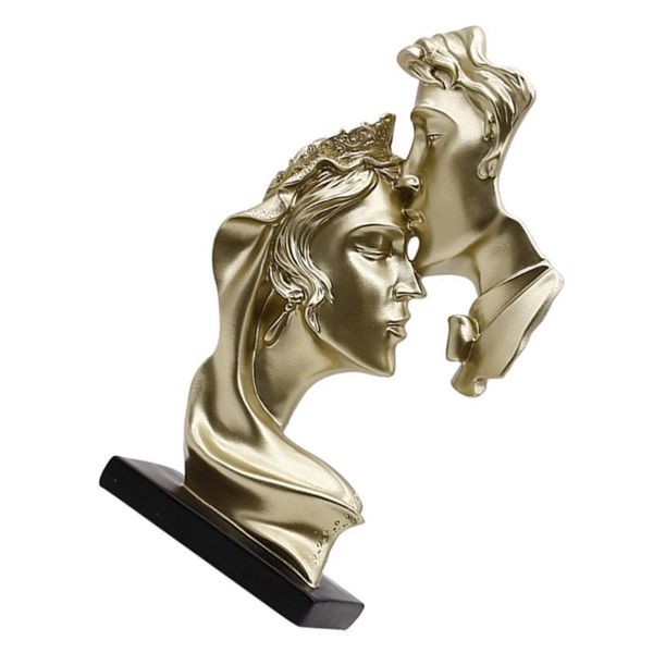 decorative objects & figurines 1 pc creative couples kiss figurine crafts sculpture tableornament personalized statue for home living ro
decorative objects & figurines 1 pc creative couples kiss figurine crafts sculpture tableornament personalized statue for home living ro