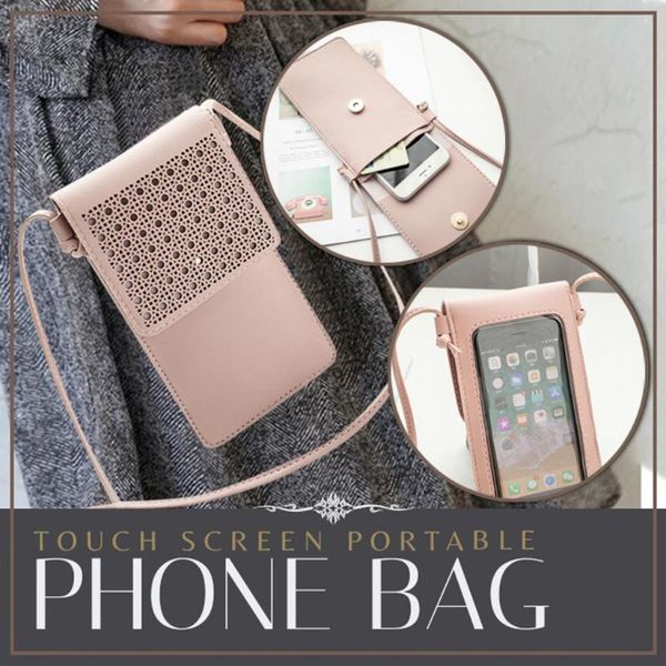 waist bags touchable leather coin purse mobile phone bag one female pouch shoulder pack cross
waist bags touchable leather coin purse mobile phone bag one female pouch shoulder pack cross