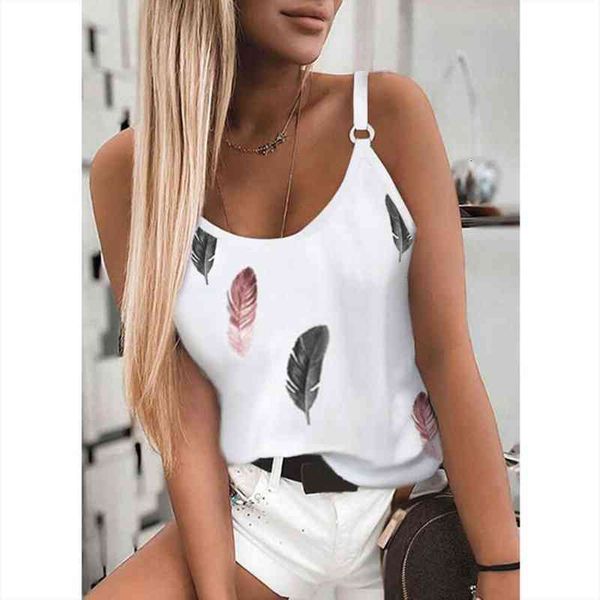plumage printed womens tank u-neck spaghetti strap camisole sleeveless beach style summer shoulder buckle, White
plumage printed womens tank u-neck spaghetti strap camisole sleeveless beach style summer shoulder buckle, White