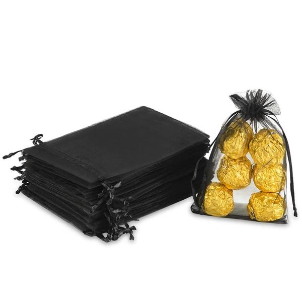 gift wrap 100pcs 4x6 inch (10x15 cm) transparent drawstring bag, black organza wedding party christmas holiday bag
gift wrap 100pcs 4x6 inch (10x15 cm) transparent drawstring bag, black organza wedding party christmas holiday bag