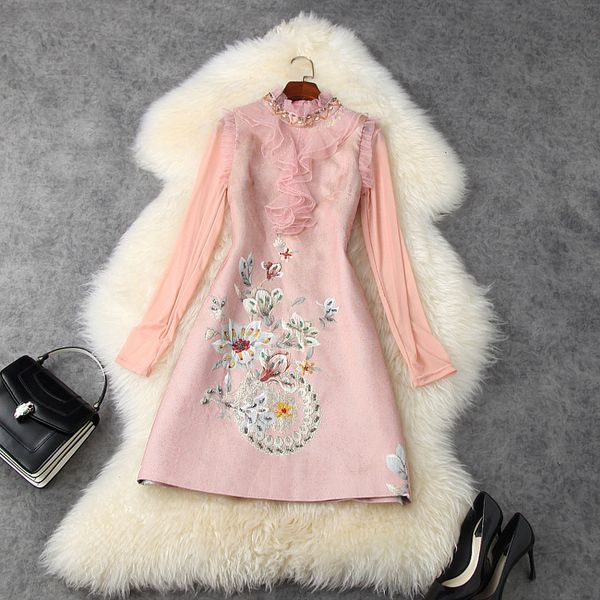 casual dresses fall autumn long sleeve round neck pink + sleeveless floral beads panelled knee-length dress two piece 2 pieces set lo03t1135, Black;gray
casual dresses fall autumn long sleeve round neck pink + sleeveless floral beads panelled knee-length dress two piece 2 pieces set lo03t1135, Black;gray