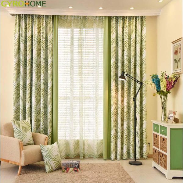 curtain & drapes high-end american rural active environmental protection green printed leaf curtains for living room bedroom customized
curtain & drapes high-end american rural active environmental protection green printed leaf curtains for living room bedroom customized