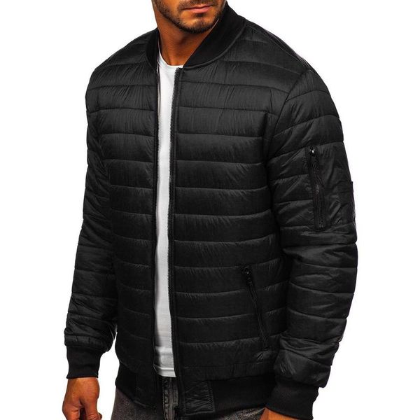 men's jackets autumn winter jacket zipper pocket cotton warm down packable light coat baseball hip-hop slim cloth, Black;brown
men's jackets autumn winter jacket zipper pocket cotton warm down packable light coat baseball hip-hop slim cloth, Black;brown