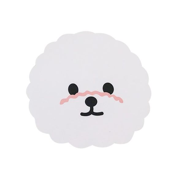 mouse pads & wrist rests 15cm cartoon teddy dog style pad waterproof simple niche bichon white cute table mice mat
mouse pads & wrist rests 15cm cartoon teddy dog style pad waterproof simple niche bichon white cute table mice mat