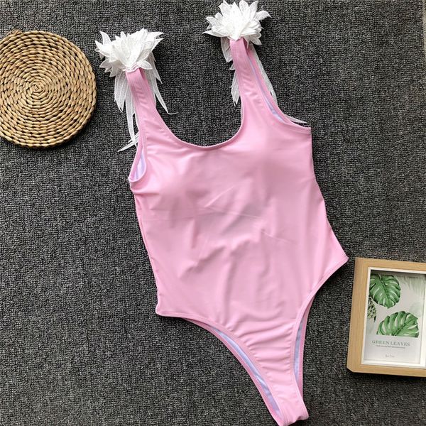 2021 new women trendy solid color one-piece swimsuit wing swimwear backless bathing swim suit feather embellishment beach wear bikini, White;black
2021 new women trendy solid color one-piece swimsuit wing swimwear backless bathing swim suit feather embellishment beach wear bikini, White;black