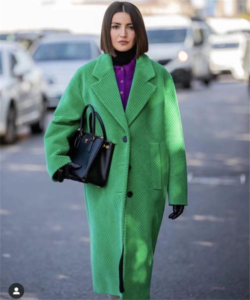 women's trench coats street s loose corduroy coat fashion 2021 autumn and winter cocoon type thin two button cotton clothes, Tan;black
women's trench coats street s loose corduroy coat fashion 2021 autumn and winter cocoon type thin two button cotton clothes, Tan;black