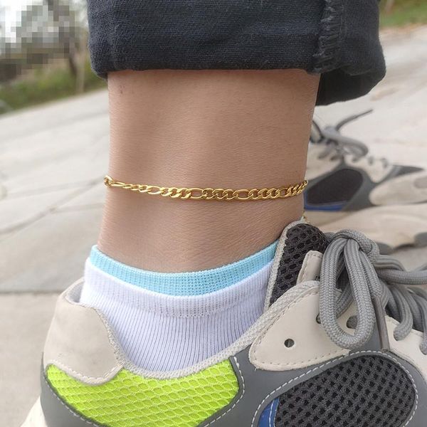 anklets 4mm figaro chain anklet bracelet stainless steel bijoux femme boho foot jewelry tobilleras pulsera para tobillo gold men, Red;blue
anklets 4mm figaro chain anklet bracelet stainless steel bijoux femme boho foot jewelry tobilleras pulsera para tobillo gold men, Red;blue